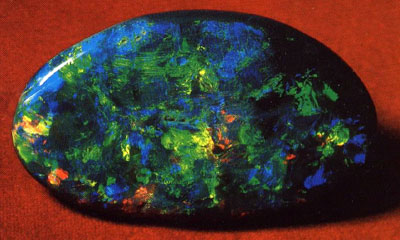 Опал Аврора Австралис. Знаменитый драгоценный камень